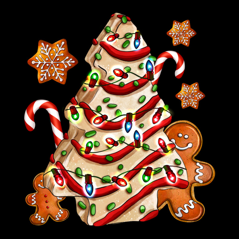 Christmas Tree Cake And Cookies Ado Ladies Tee by AdoDesignShop | Teevron