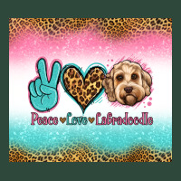 Peace Love Labradoodle Zipper Hoodie | Teevron