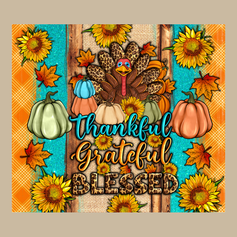 Thankful Grateful Blessed Long Sleeve Tee by Artiststas | Teevron