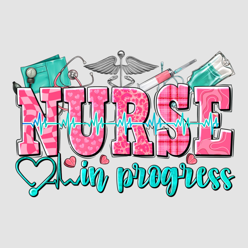 Nurse In Progress Premium Sweatshirt by NancyCooperArtShop | Teevron