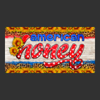 American Honey Sunflower License Plate Urban Heavy Tee | Teevron