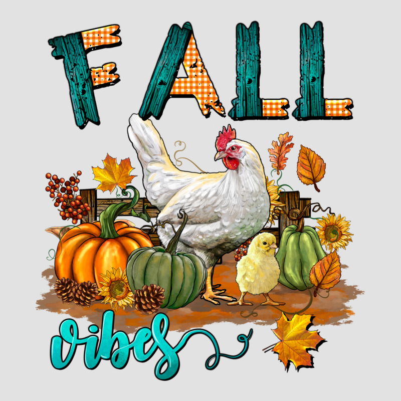 Fall Vibes Chicken Premium Hoodie by LillyAllenDesigns | Teevron