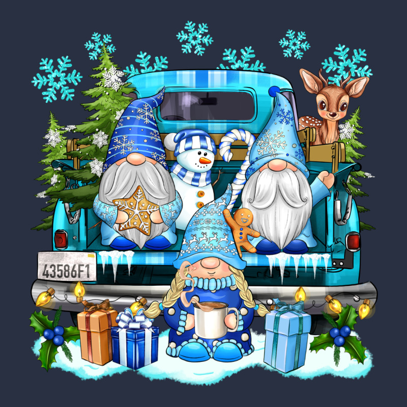 Snowman Gnome Truck Heavyweight Sweatshirt by texasbilliewilder | Teevron
