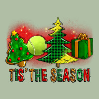 Tis The Season Christmas With Tennis Ball And Tree Cookie Urban Heavy Tee | Teevron