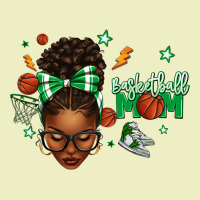 Afro Messy Bun Full Face Basketball Mom Urban Hoodie | Teevron