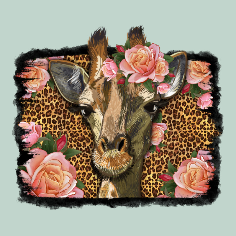 Western Floral Giraffe Zipper Hoodie by LillyAllenDesigns | Teevron