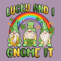 Lucky And I Gnome It Heavyweight Hoodie | Teevron