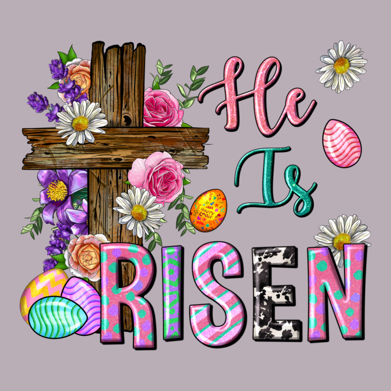 He Is Risen Easter Vintage Tee by Neo Western | Teevron