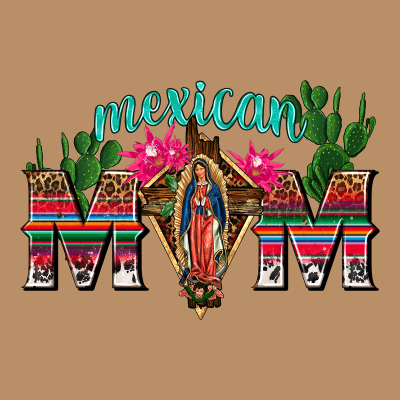 Mexican Mom With Cactus Vintage Hoodie by texasbilliewilder | Teevron