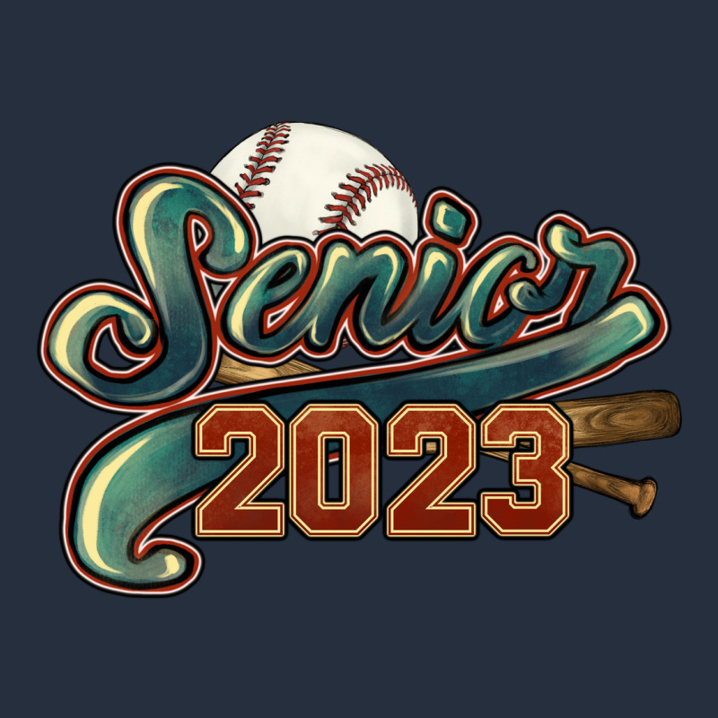 Senior 2023 Baseball Zipper Hoodie by NancyCooperArtShop | Teevron