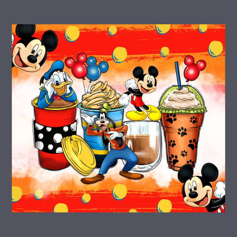 Cartoon Characters Coffee Cups Vintage Hoodie by Zillion Design Studio | Teevron
