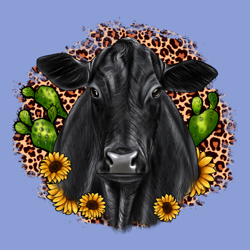 Black Angus Cactus Sunflower Long Sleeve Tee by JahusDesignShop | Teevron
