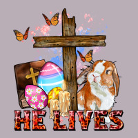He Lives Easter Day Vintage Tee | Teevron