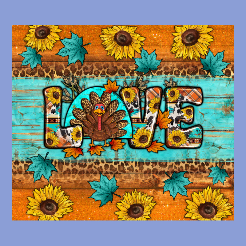 Sunflower Leopard Thanksgiving Love Long Sleeve Tee by Artiststas | Teevron