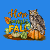 Here Comes Fall Owl Premium Hoodie | Teevron