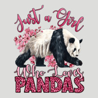 Just A Girl Who Loves Pandas Zipper Hoodie | Teevron