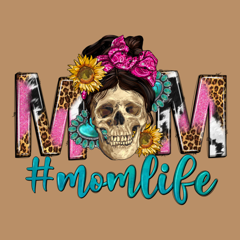 Mom Life With Skull Vintage Hoodie by texasbilliewilder | Teevron