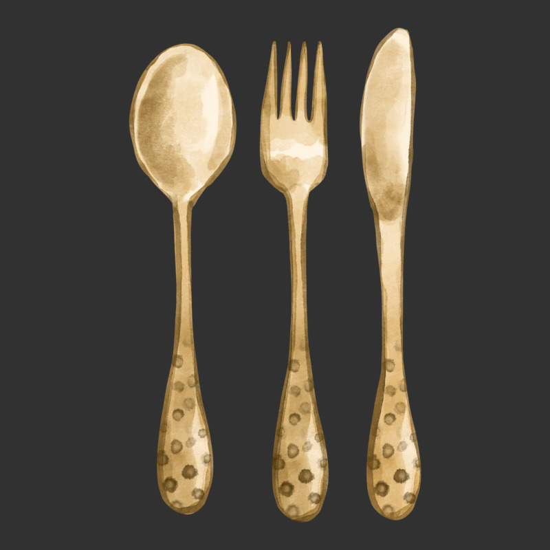 Spoon Fork Knife Fa Element Urban Heavy Tee by FaDigitalArtStudio | Teevron