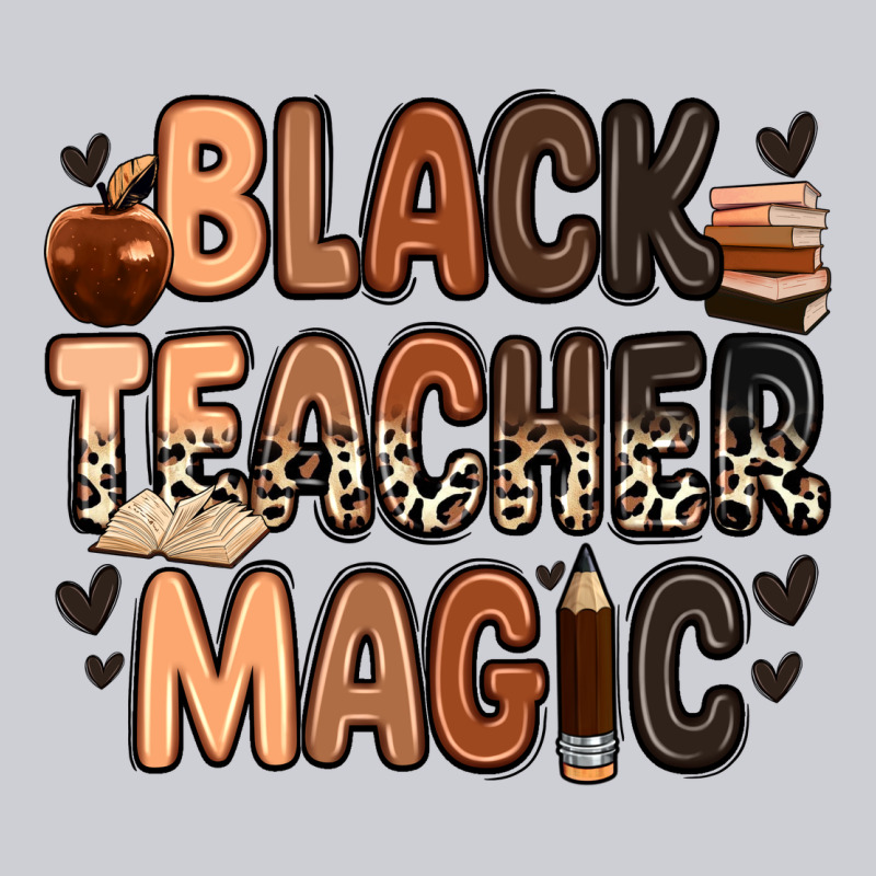Black Teacher Magic Juneteenth Heavyweight Sweatshirt by Zillion Design Studio | Teevron
