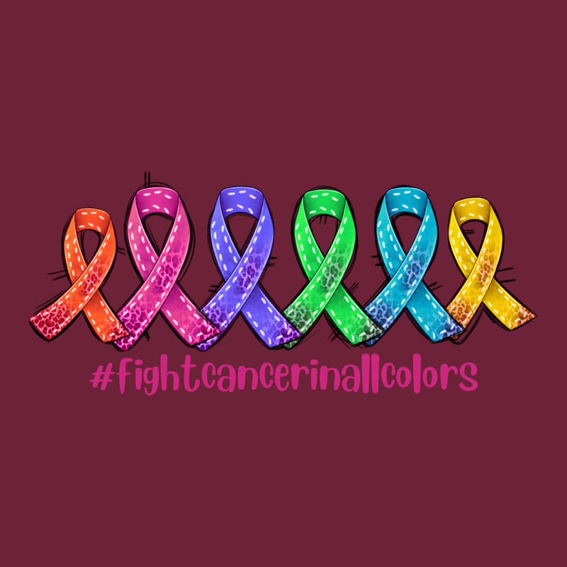 Fight Cancer In All Colors Long Sleeve Tee by AdoDesignShop | Teevron