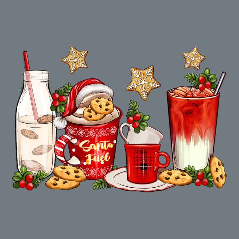 Santa Fuel Coffee Cups Heavyweight Sweatshirt by texasbilliewilder | Teevron