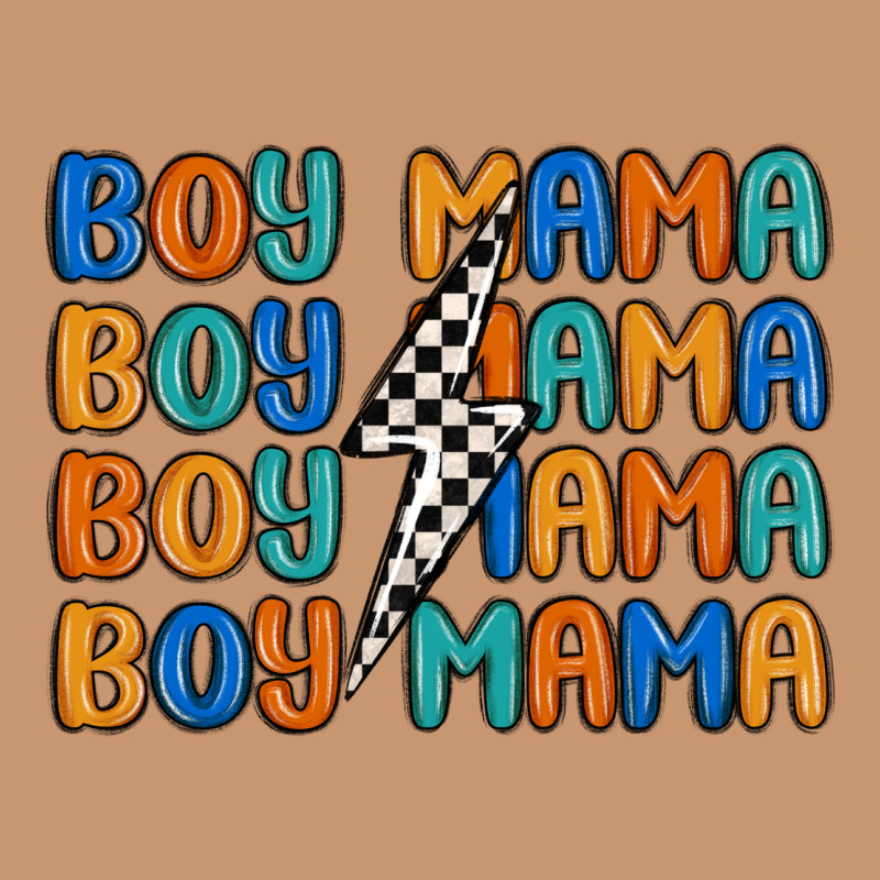 Boy Mama Lightning Bolt Heavyweight Hoodie by MaliasSmallBusiness | Teevron