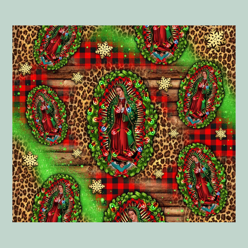 Our Lady Of Guadalupe Christmas Zipper Hoodie by Jasminsmagicworld | Teevron