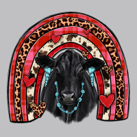 Valentines Black Angus  Rainbow Long Sleeve Tee | Teevron