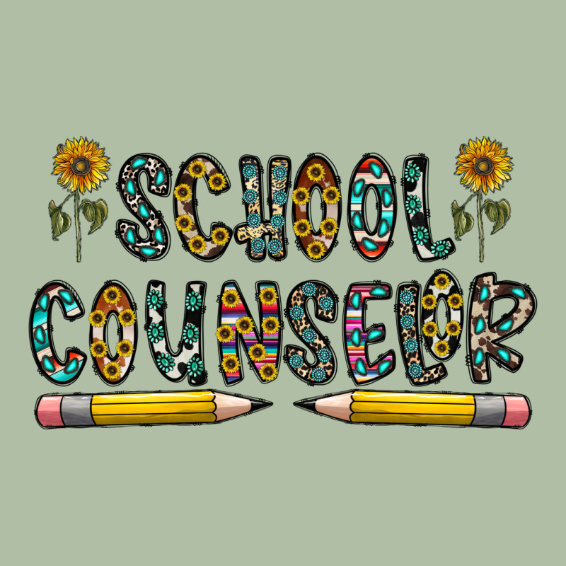 School Counselor Urban Heavy Tee by CowhideDigitalArt | Teevron