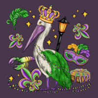 Mardi Gras Pelican Heavyweight Hoodie | Teevron