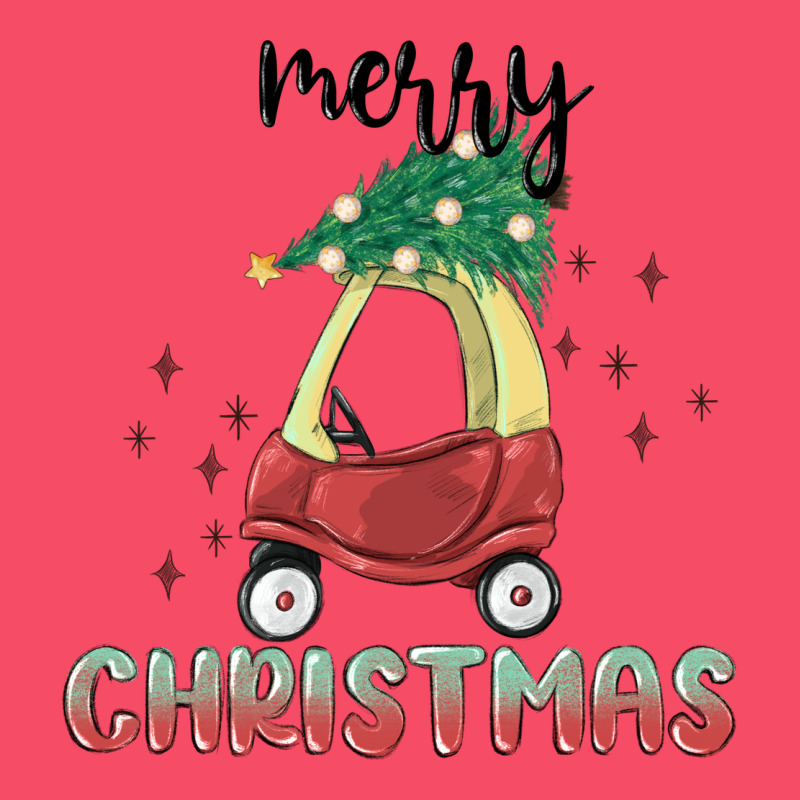 Merry Christmas Kids Car Premium Sweatshirt by MaliasSmallBusiness | Teevron
