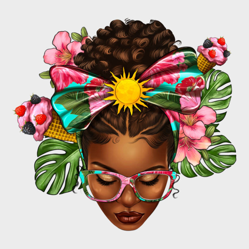 Afro Woman Summer Urban Hoodie by texasbilliewilder | Teevron
