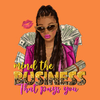 Mind The Business That Pays You Afro Woman Premium Sweatshirt | Teevron