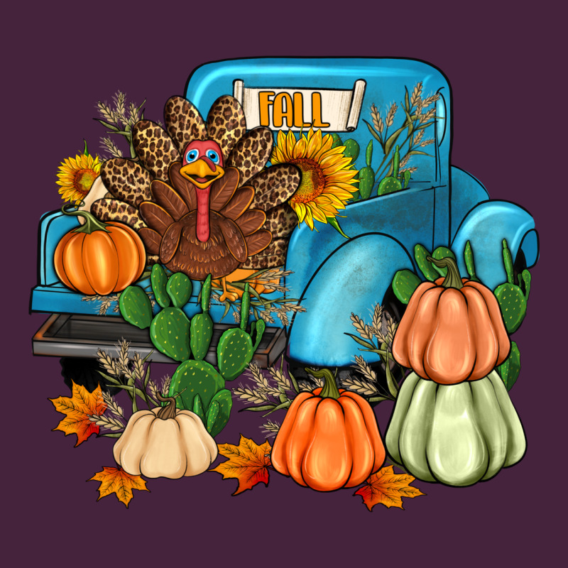 Thanksgiving Turkey Truck Long Sleeve Tee by Artiststas | Teevron