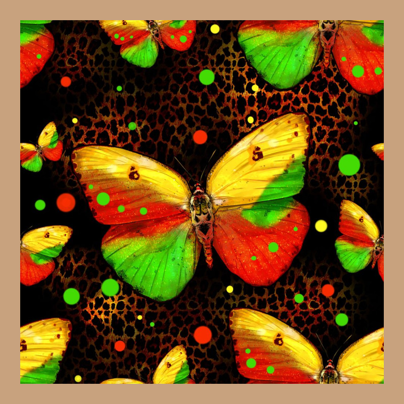 Juneteenth Butterflies Seamless Pattern Vintage Tee by HRA Design Shop | Teevron