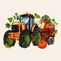 Fall Tractor With Pumpkin Vintage Tee | Teevron