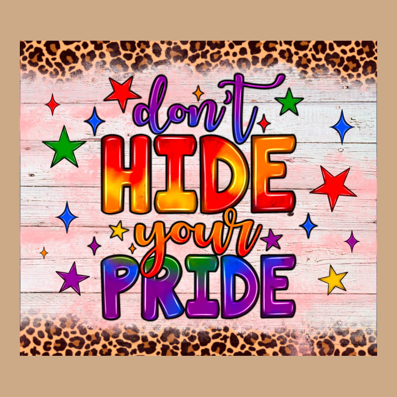 Don't Hide Your Pride Tumbler Vintage Hoodie by JahusDesignShop | Teevron