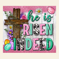 He Is Risen Indeed Tumbler Vintage Tee | Teevron