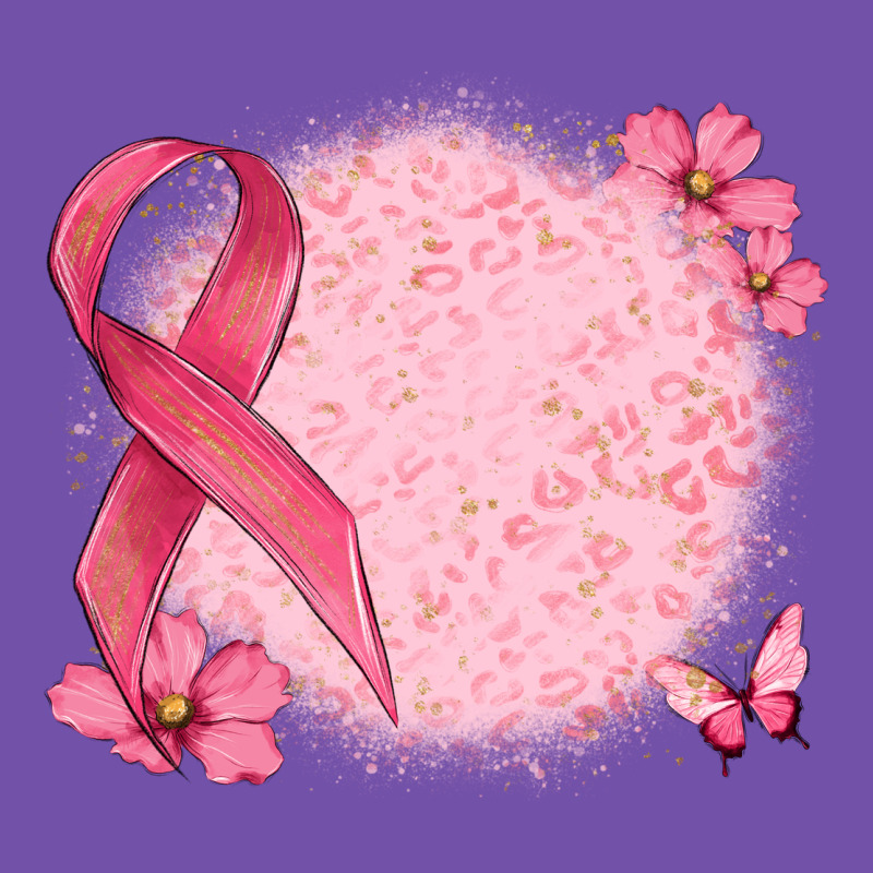 Customized Breast Cancer Ribbon And Background Premium Sweatshirt by MaliasSmallBusiness | Teevron