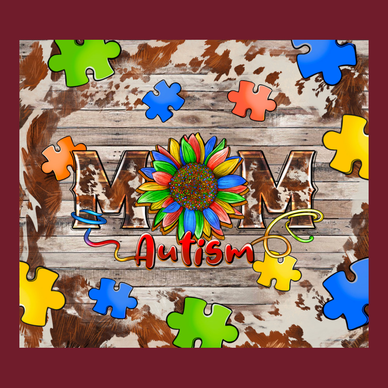 Autism Mom Zipper Hoodie by BarkalooDesign | Teevron