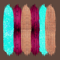 Colored Farm Life Purple Wood Jute Cyan Glitter Brush Strokes Classic Tee | Teevron