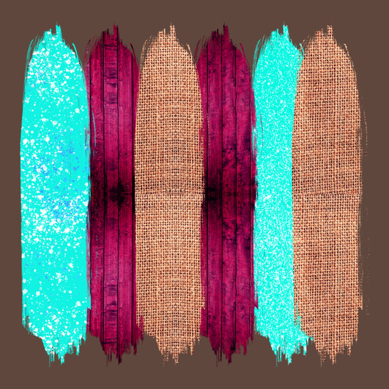 Colored Farm Life Purple Wood Jute Cyan Glitter Brush Strokes Classic Tee by Bettercallsaul | Teevron