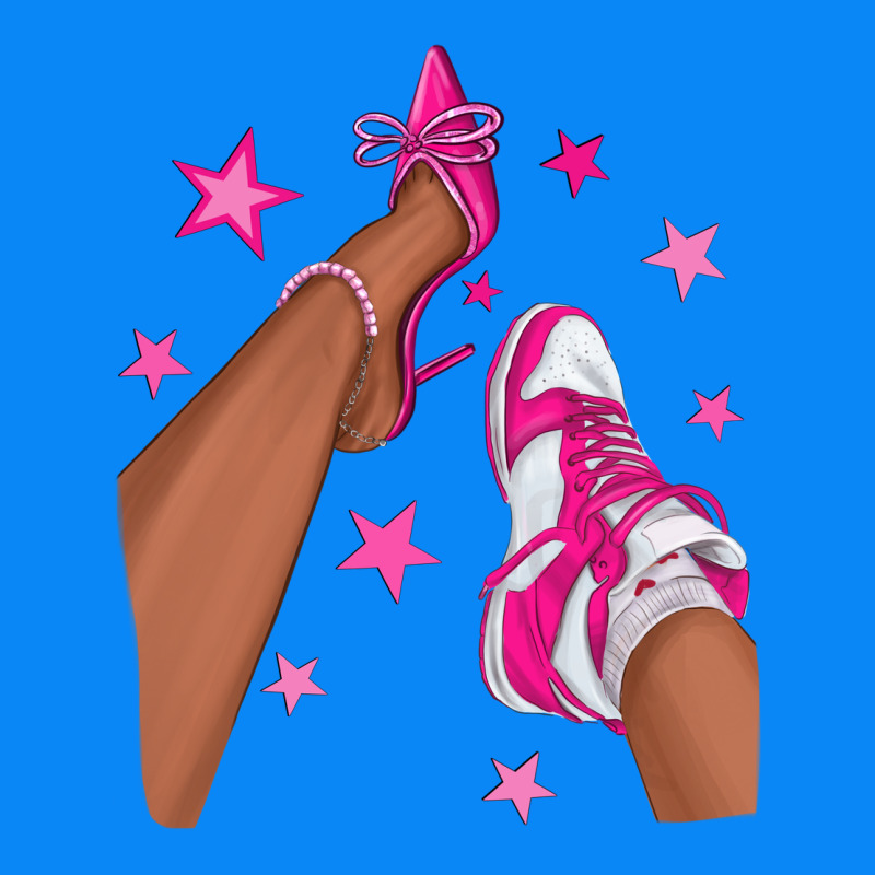 Afro Sneakers And Heels Zipper Hoodie by NancyCooperArtShop | Teevron