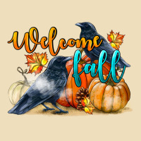 Welcome Fall With Crow Premium Hoodie | Teevron