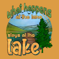 What Happens At The Lake Stays At The Lake Urban Heavy Tee | Teevron