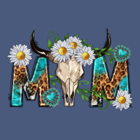 Mom With Bull Skull Vintage Hoodie | Teevron