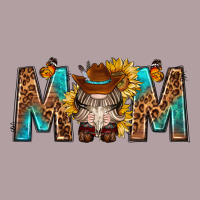 Mom With Bull Skull Vintage Hoodie | Teevron
