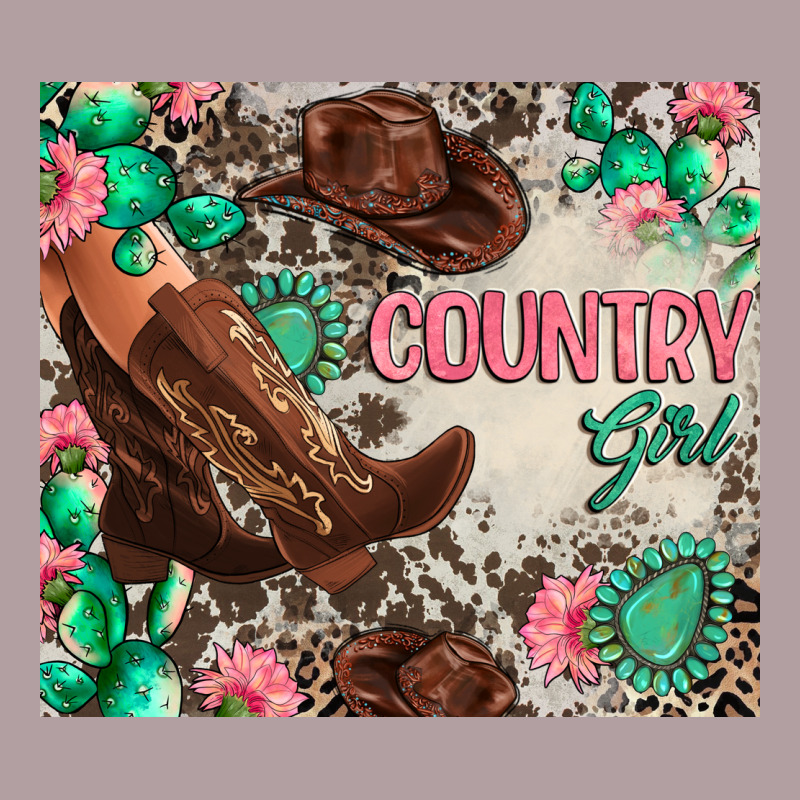 Country Girl Vintage Hoodie by Zillion Design Studio | Teevron