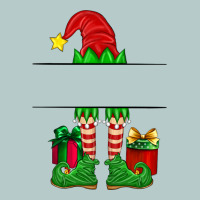 Christmas Elf Custom Name Heavy Core Tee | Teevron