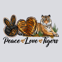 Peace Love Tigers Zipper Hoodie | Teevron